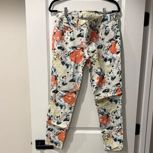 GAP Multicolor Floral Women's Skinny Jeans